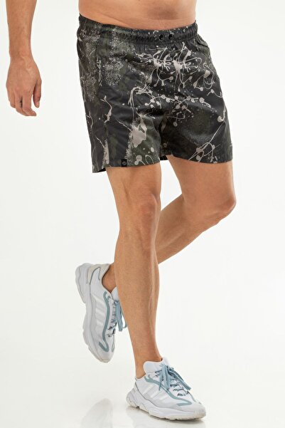 speedlife Ανδρικό σορτς κολύμβησης Khaki Regular Quick Dry Basic Xe0124