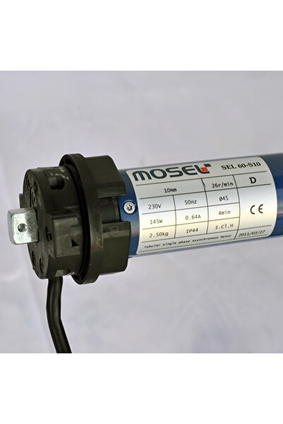 mosel SEL60S 10 NM Panjur Motoru