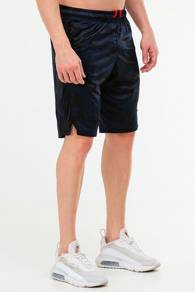 speedlife Ανδρικό σορτς με κανονικό πλεκτό σχέδιο Navy Blue Xe0197