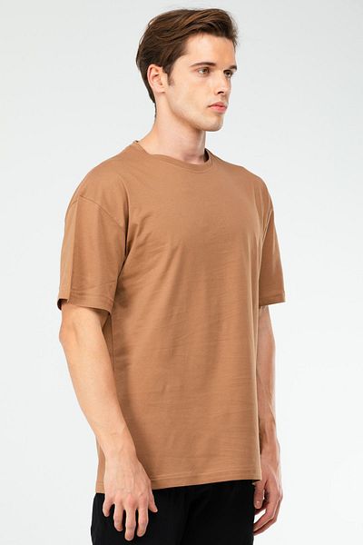speedlife Ανδρικό μπλουζάκι Taba Oversize 100% Cotton Crew με κοντό μανίκι Xf1582
