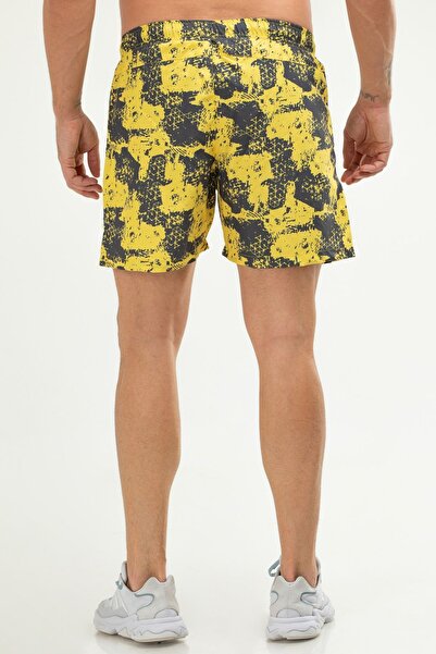speedlife Κίτρινο κανονικό ανδρικό σορτς κολύμβησης Basic Quick Dry Xe0123