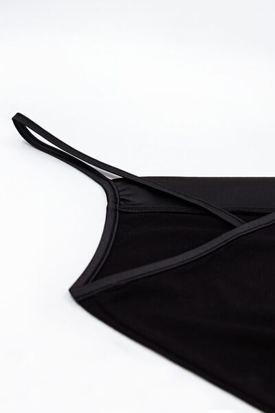 Öts Women's Thin Strap 2 Pack Viscose Satin Collar Undershirt