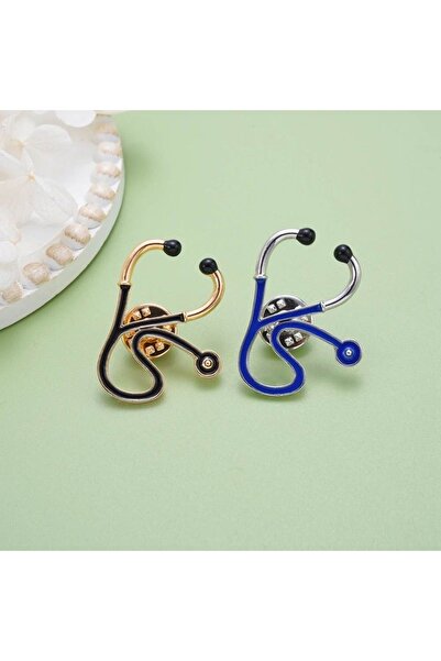 marimari 2 Li Doktor - Hemşire  Aksesuar Broş Yaka Iğnesi Hediyelik kutulu