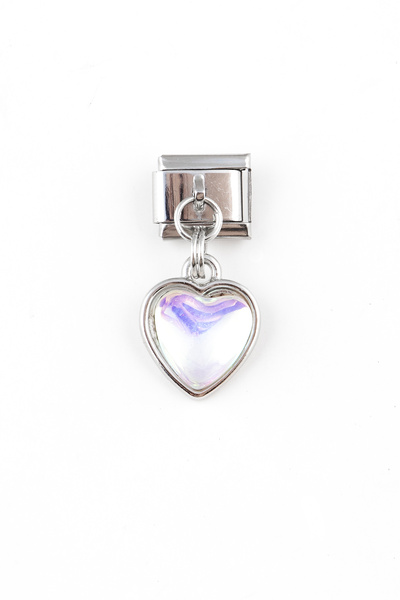 Sortie Aksesuar Kalp Figürlü Paslanmaz Çelik Italyan Charm Bileklik Kişiselle...