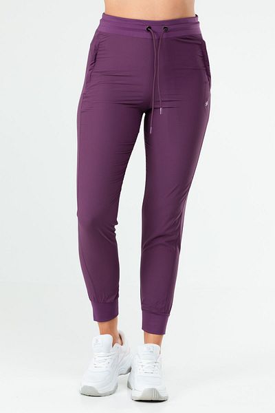 speedlife Plum Slim Fit Bstrech ψηλόμεσο στενό πόδι Γυναικεία αθλητική φόρμα κάτω Sd0945