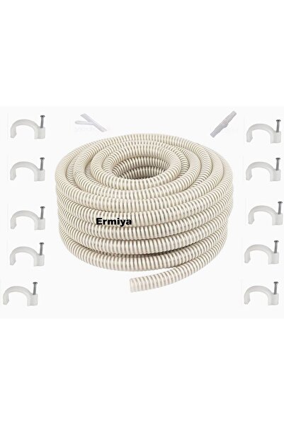 Ermiya Universal Klima Su Tahliye Hortumu 35 Metre Drenaj Tahliye Hortum 35 K...
