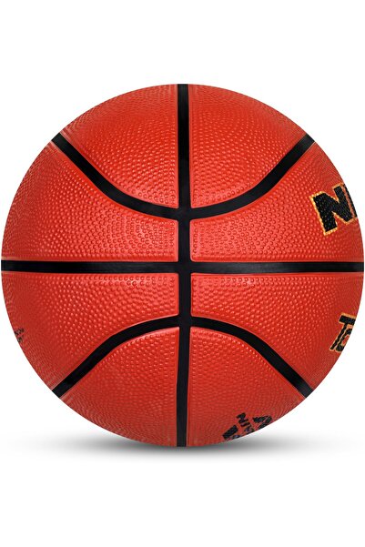 Nivia Top Grip Basketball | Color: Brown | Size: 5 | Rubberized Moulded | for Adults | Panels