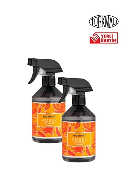 actisoft Oda Ve Kumaş Kokusu Amber Paket 500 ml X 2 Adet