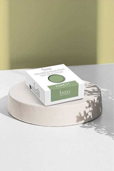 Boco Nature صابون طبيعي صلب مرطب بزيت الزيتون يحتوي على شجرة الشاي والأوكالبت...