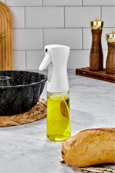 Cooker Sprayed Vinegar Lemon Sprayer Glass Bottle Oil Bottle - for Kitchen Food