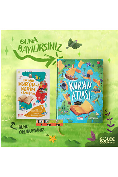 Timaş Yayınları Kuran Atlası,Benim Kuranı Kerim Sözlüğüm (Fleksi Cilt)