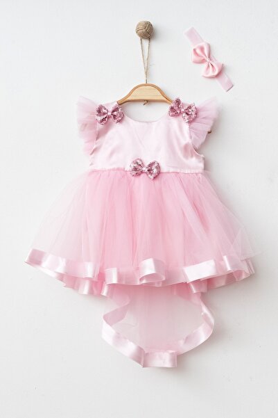 Petite Ponpon Baby Kız Bebek Yenidoğan Mevlit Elbisesi Bebek Hediyelik Mevlüt...