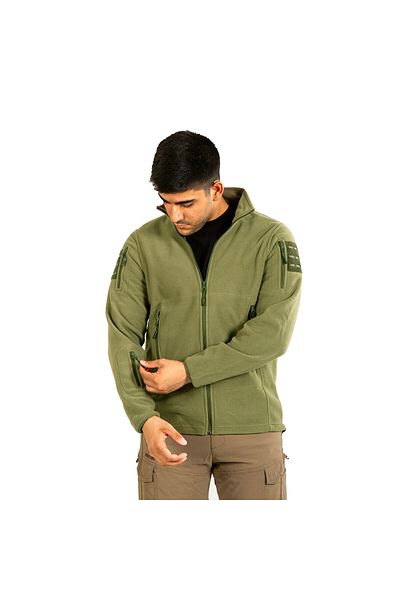 Hunthink 5 Pocket Fleece Coat Khaki