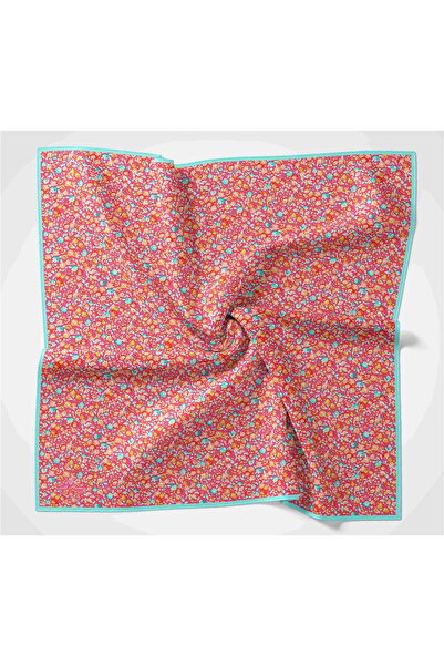 Silk Home Soft Cotton Carnation Patterned Scarf