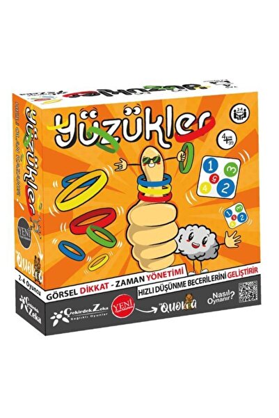 Çekirdek Zeka Yüzükler Oyunu 4 Yaş Görsel Dikkat Oyunu