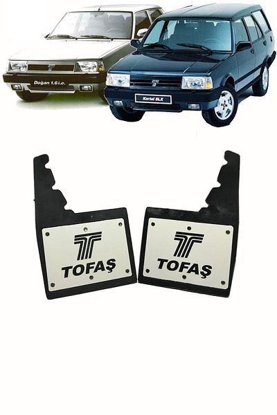 SERKAR Tofaş Mudflap Born Şahin Eagle Compatible Dust Cover Tofaş Written Total 2 Pieces Front or Rear Compatible