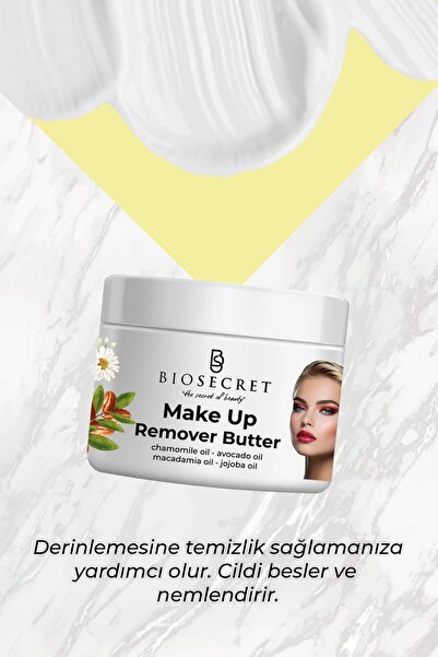 Makyaj Temizleme Balmı Make Up Remover Butter 100ml Bıo55