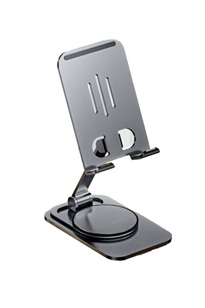 vos versa 360° Dönebilen Masaüstü Metal Telefon Standı VVE1049