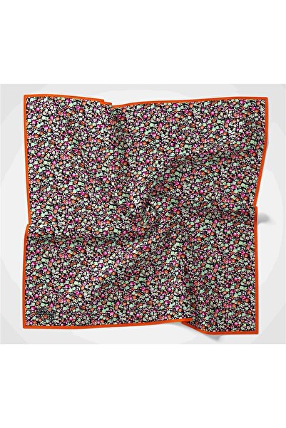 Silk Home Soft Cotton Carnation Patterned Scarf