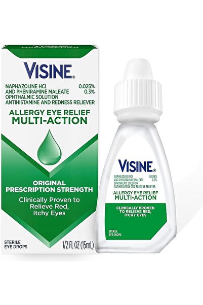 visine Allergy Eye Relief Multi-Action Eye Drops 15 ml