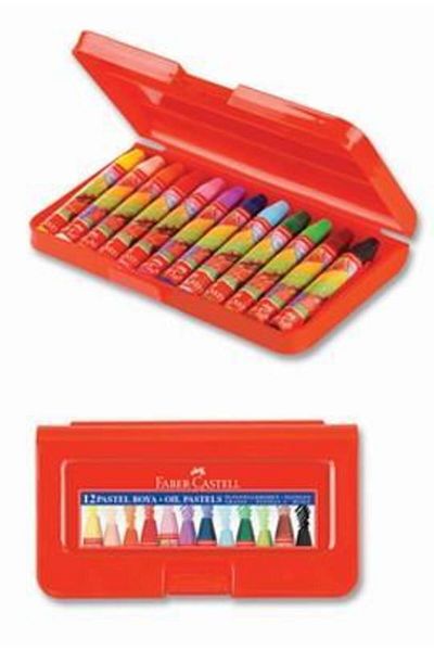 Faber Castell PlsHexagonal Pastel Paint with Bag 12 Colors 831