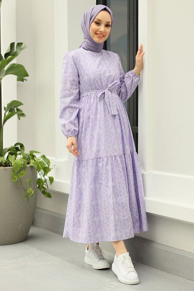 Gizce Mari Lilac Dress