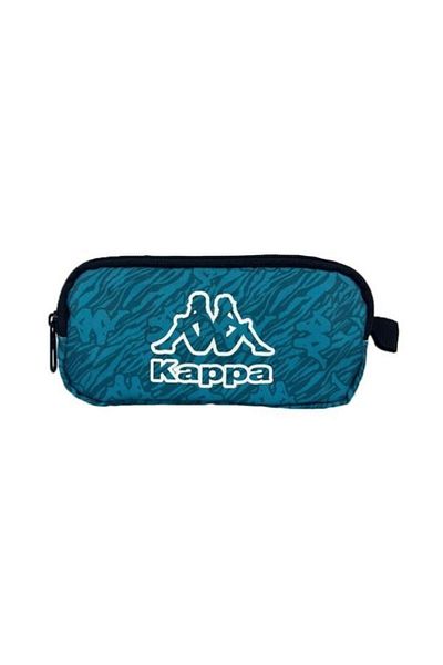 WİGGLE I Chose I Bought Pen Bag Blue Double Compartment