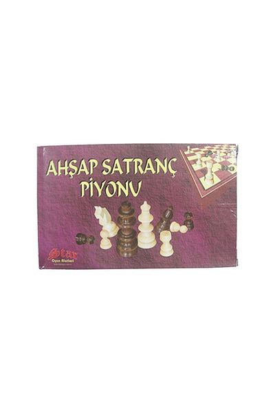 Star Oyun Chess Pieces - Wooden - 30012 /