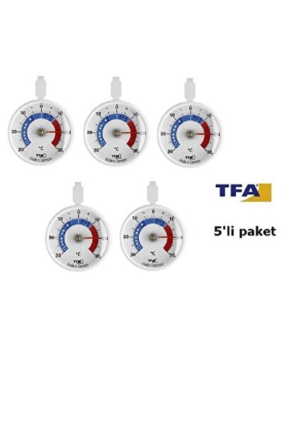 TFA 5 Adet Buzdolabı Soğuk Hava Deposu Termometresi 14.4006