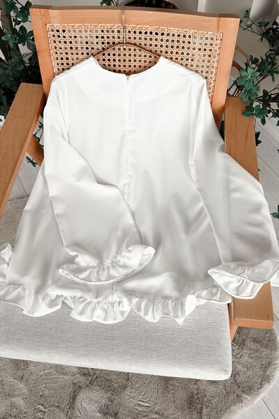 Gizce Ceown White Shirt