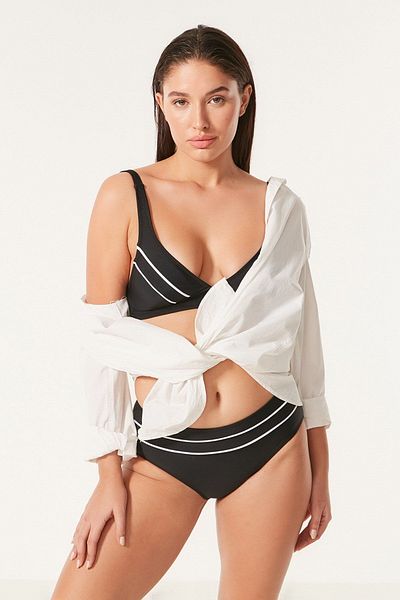 C&City Kompaktes Bikini-Set 2996 Schwarz