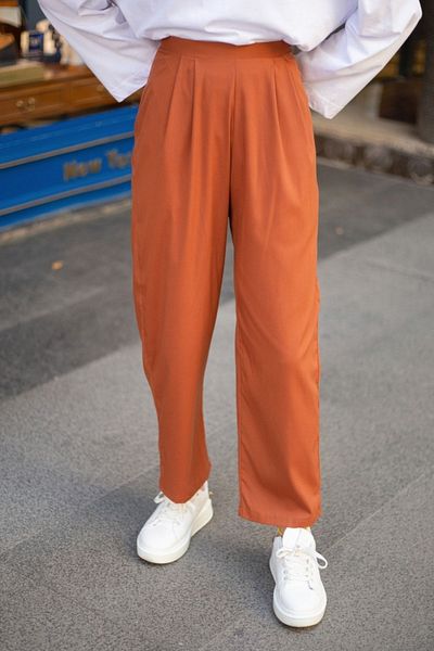 Gizce Noris Tan Trousers