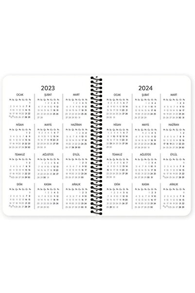 Hisli Şeyler 2023 13x19,5cm Weekly Agenda - I Fly from the Red Joy /831253