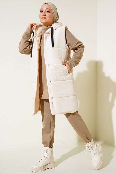 modasindoma WOMEN QUILTED VEST