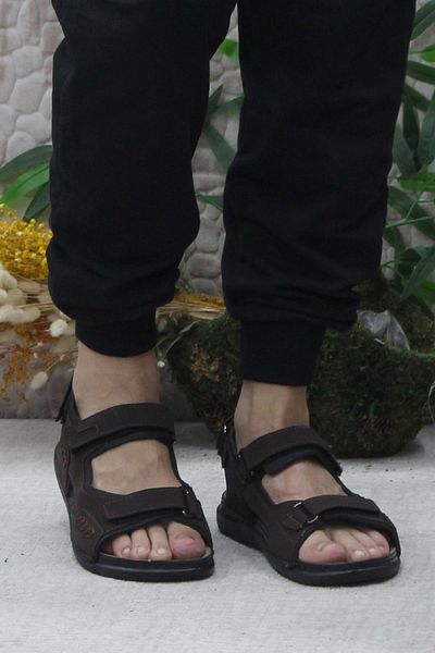fort 171241   Model Anatomical Comfortable and Flexible Men's Brown Sandals