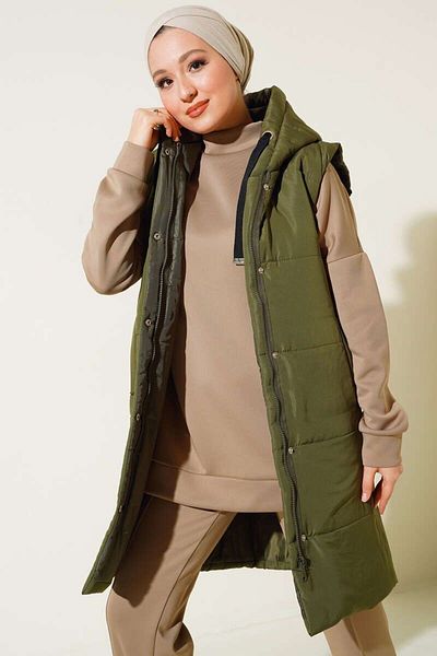 modasindoma WOMEN QUILTED VEST