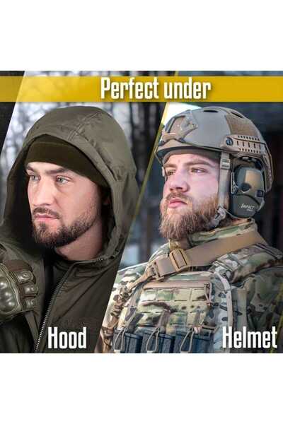 Gürhan Çorap Men's and Women's Unisex Thermal Fleece Beanie - Winter