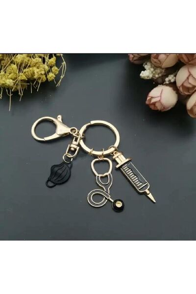 marimari Aksesuar Broş doktor ,hemşire Anahtarlık