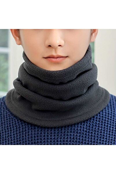 Gürhan Çorap Thermal Fleece Unisex Winter Neck Collar Beanie