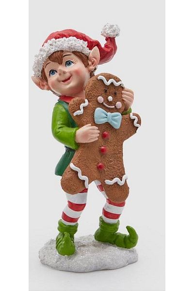 Spring&Kos Χριστουγεννιάτικο στολίδι Elf Ginger