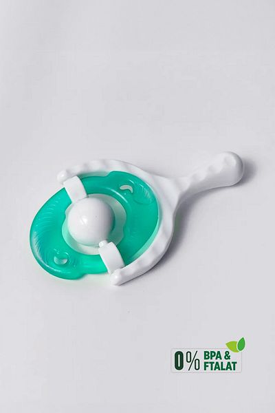 BEBENEO Green Bpa Free Quality Water Teethers - Rattle and Scratcher Unisex