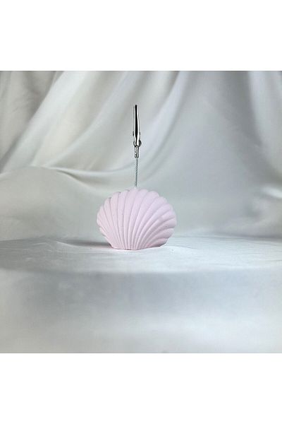 oasis decoration Pink Pearl Oyster Note Holder, Photo Holder