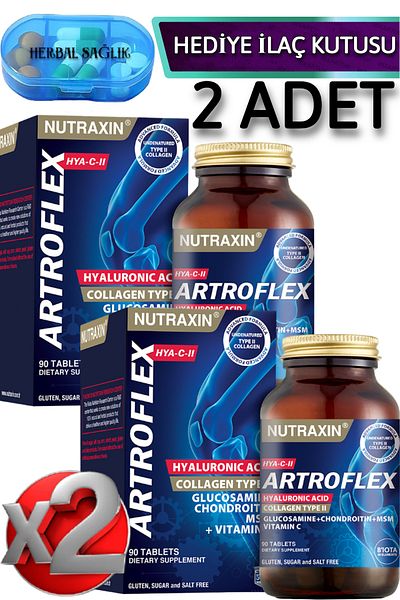 Nutraxin Artroflex Hya-C-Ii 90 Tablets - 2 Pieces