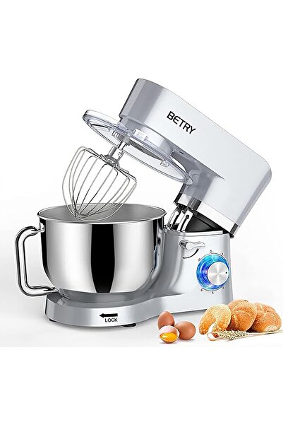 BETRY Stand Mikser 1500 Watt Mutfak Şefi 6 P Speed Uyumlu