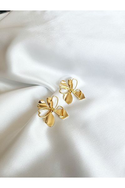 Nefelibata Jewellery Cloverleaf Clover Earrings
