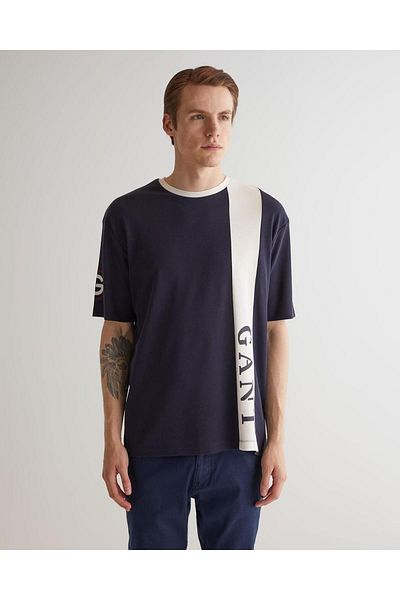 Gant C-Neck Color-Block T-Shirt