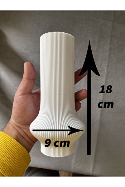 Emr White Swan Vase - Decorative and Eco-Friendly Bioplastic