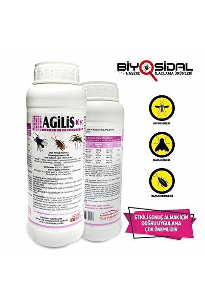 astronova AGİLİS 10 SC 1 LT HAMAMBÖCEĞİ KARASİNEK SİVRİSİNEK KOKUSUZ HAŞERE İLACI
