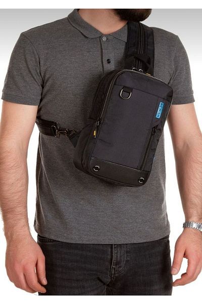 fao polo Unisex Σταυρός & Στήθος και Μίνι Σακίδιο Πλάτης Μαύρο Χρώμα