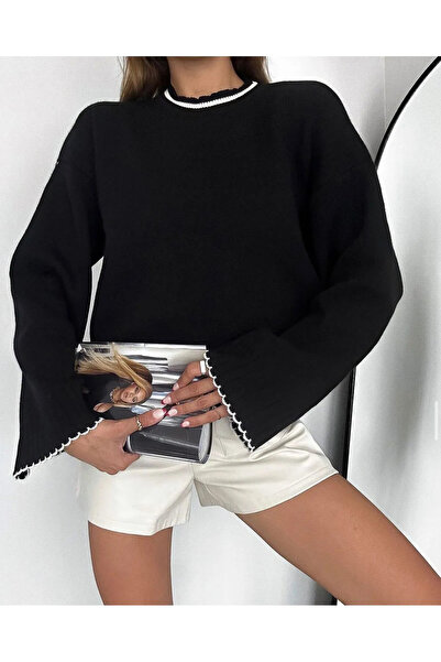 Samin Γυναικείο πουλόβερ με φαρδιά εφαρμογή με απαλή υφή